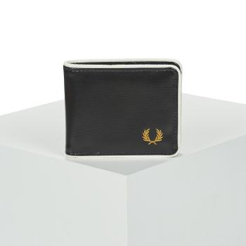 Fred Perry  COATED POLYESTER BILLFOLD WALL  Peňaženky Čierna