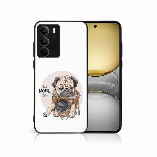 MY ART Ochranný kryt pre Realme C75 / Realme 14x 5G MORE COFFEE (184)