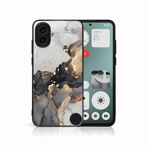 MY ART Ochranný kryt pre CMF Phone 1 GREY MARBLE (140)