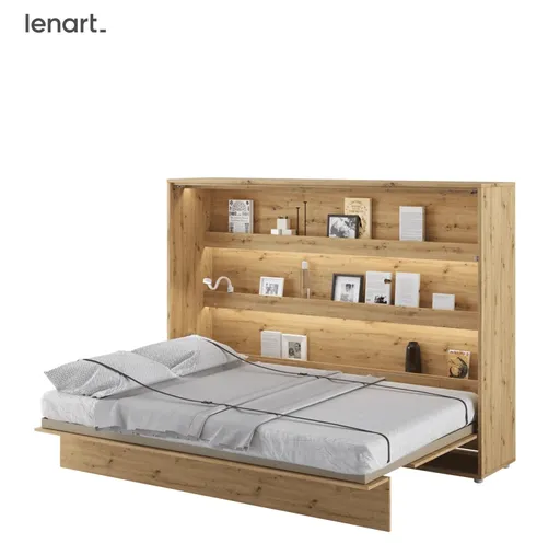 Dig-net nábytok Sklápacia posteľ Lenart BED CONCEPT BC-04 dub artisan | 140 x 200 cm