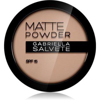 Gabriella Salvete Matte Powder zmatňujúci púder SPF 15 odtieň 03 8 g