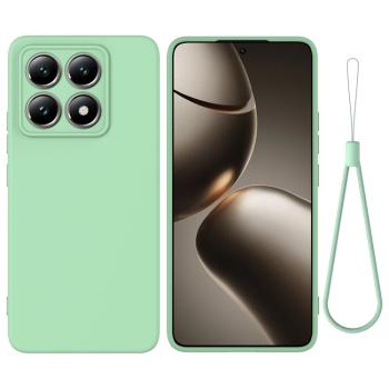 RUBBER Ochranný obal pre Xiaomi 14T Pro zelený