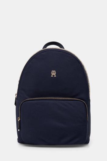 Ruksak Tommy Hilfiger dámsky, tmavomodrá farba, veľký, jednofarebný, AW0AW17106