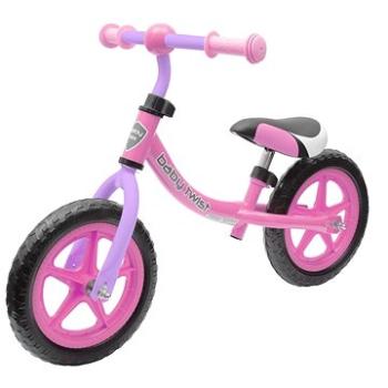 BABY MIX detské odrážadlo koleso Twist ružovo-fialové (5902216920774)