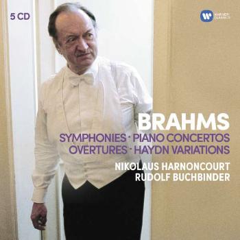 HARNONCOURT, NIKOLAUS / BERLINER PHILHARMONIKER / ROYAL CONCERTGEBOUW ORCHESTRA / RUDOLF BUCHBINDER - BRAHMS: SYMPHONIES, OVERTURES / HAYDN: VARIATIONS, PIANO CONCERTOS, CD