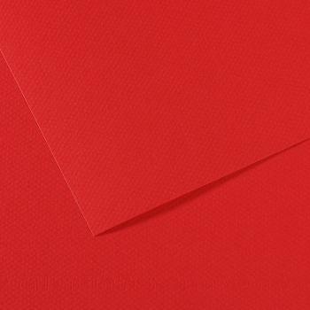 CANSON MI-TEINTES - Buničinou farbený papier 505 - rouge vif, 50 ks