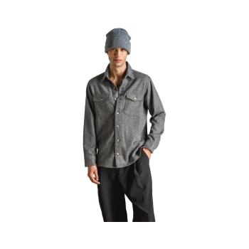 Otherwise  Swanson Overshirt - Grey  Košele s dlhým rukávom Šedá