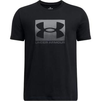 Under Armour BOXED SPORTS Fiú póló, fekete, méret S