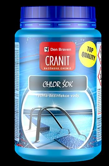 CRANIT CHLÓR ŠOK - Rýchla dezinfekcia vody 1 kg