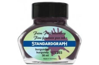 Standardgraph 572203 Burgundy atrament vínový 30 ml