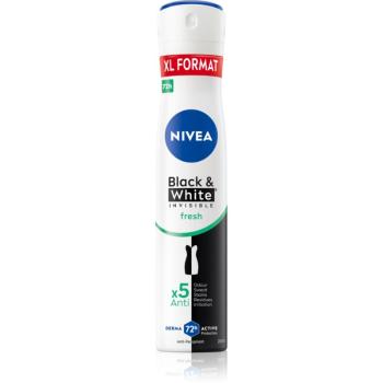 NIVEA Black & White Invisible Fresh + Antibacterial antiperspirant v spreji pre ženy 200 ml