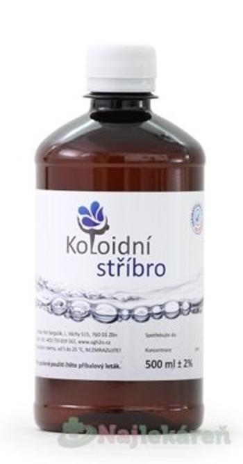 Koloidné striebro 40 ppm proti akné 500ml