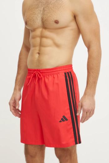 Plavkové šortky adidas Chelsea červená farba, JW1907