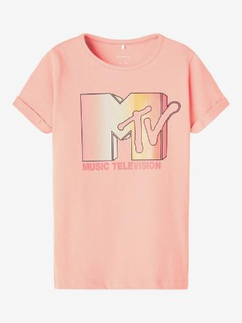 name it MTV Triko dětské Růžová
