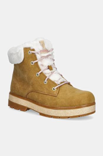 Detské zimné topánky Skechers STREET GLITZ béžová farba, 310952L