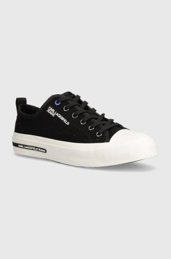 Tenisky Karl Lagerfeld Jeans KLJ VULC pánske, čierna farba, KLJ50920