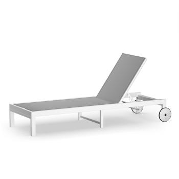 Blumfeldt Lucca Lounge ležadlo, nosnosť 120 kg, 5-stupňové, vodoodpudivé