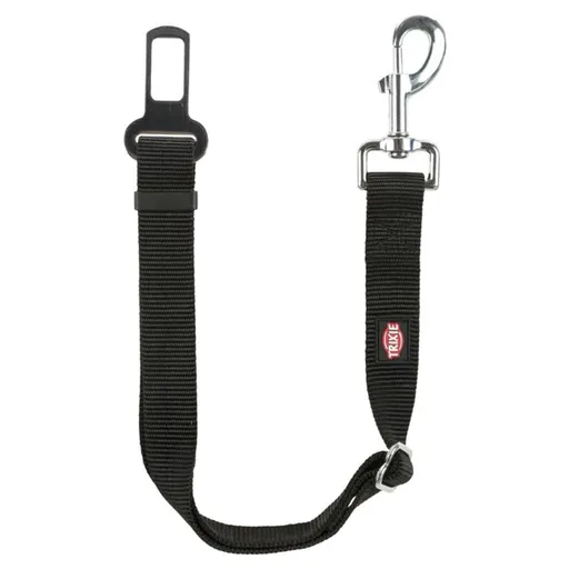 TRIXIE Seatbelt for car harnesses bezpečnostný pás do auta S–M 45–70cm / 25mm, čierny