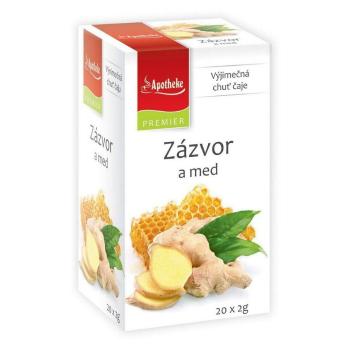 APOTHEKE Zázvor a med čaj 20 sáčkov