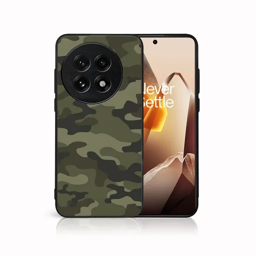 MY ART Ochranný kryt pre OnePlus 13 5G GREEN CAMO (235)