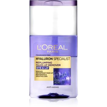 L’Oréal Paris Hyaluron Specialist dvojzložkový odličovač vodeodolného make-upu s kyselinou hyalurónovou 125 ml