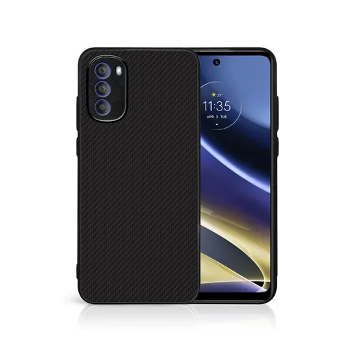 MY ART Ochranný kryt pre Motorola Moto G31 / G41 CARBON (231)