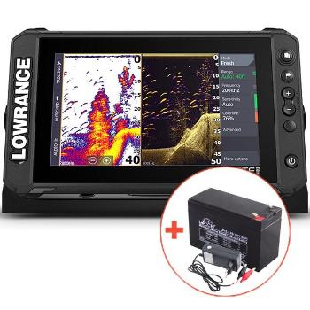 Lowrance echolot elite fs 9 so sondou active imaging 3v1