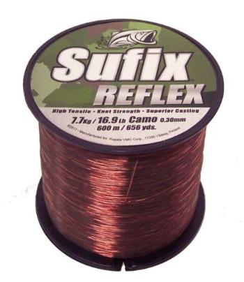 Sufix - rybársky vlasec reflex 600 m camo-priemer 0,35 mm / nosnosť 10,5 kg