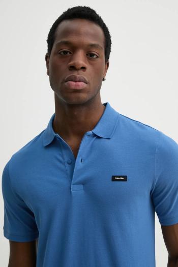 Polo tričko Calvin Klein pánske, jednofarebné, K10K111196