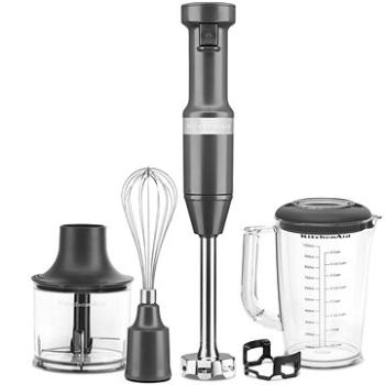 KitchenAid Tyčový mixér s príslušenstvom, matný tmavosivý (5KHBV83EDG)