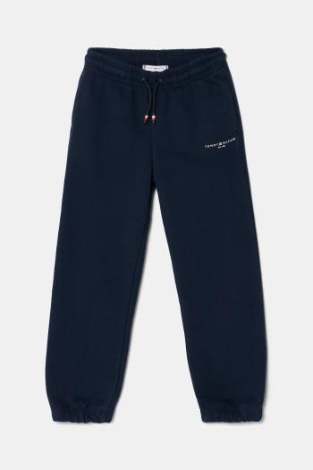 Detské tepláky Tommy Hilfiger tmavomodrá farba, jednofarebné, KS0KS00596