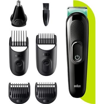Braun Multifunkčný Zastrihávač 3 MGK3221 Zastrihávač fúzov 6 v 1 Pre Mužov, Zastrihávač Vlasov (4210201418436)