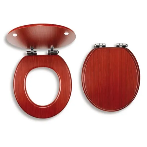 Wc doska Novaservis MDF vo farebnom prevedeni dyhovaného dreva WC/SOFTORECHLY