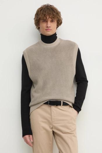 Sveter Calvin Klein Jeans pánsky, béžová farba, J30J326744