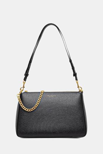 Kožená kabelka Tory Burch Perry čierna farba, 175544-001