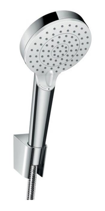 Sprchová hlavica s hadicou Hansgrohe Crometta biela/chróm 26691400