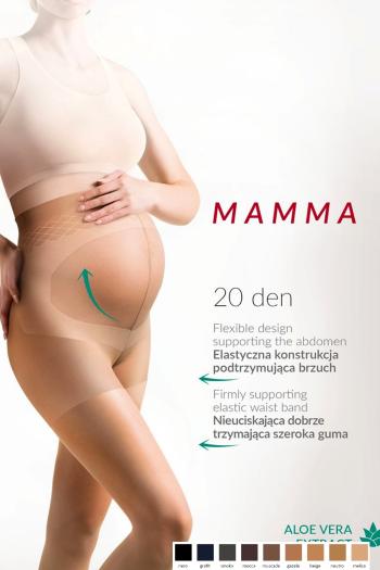 Dámske pančucháče 108 Mamma 20 den neutro