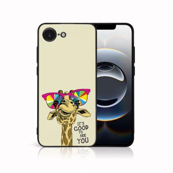MY ART Ochranný kryt pre Apple iPhone 16e GIRAFFE (180)
