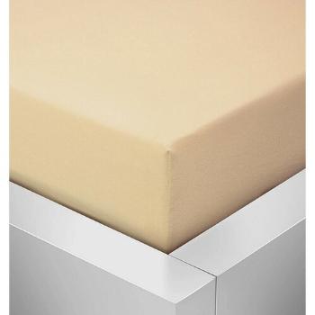 Jersey Standard lepedő krémszínű, krém, 90 x 200 cm