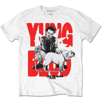 Yungblud tričko Life on Mars Tour Biela XXL