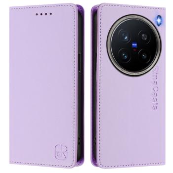 RINA Zaklápacie puzdro pre Vivo X200 Pro 5G fialové