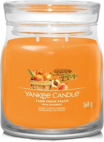 Gyertya YANKEE CANDLE Signature 2 kanóc Farm Fresh Peach 368 g