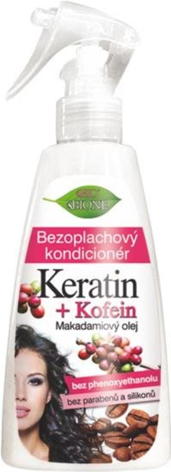 Hajbalzsam BIONE COSMETICS Bio Keratin + Koffein Öblítésmentes kondicionáló 260 ml