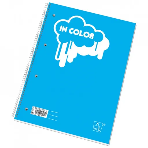 Blok A4 linka Kolégia bočná špirála dierovanie 50 listov 14054/3 eko