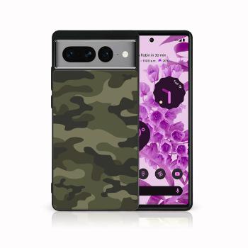 MY ART Ochranný kryt pre Google Pixel 7 Pro GREEN CAMO (235)