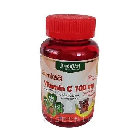 JutaVit Gumkáči Vitamín C 100 mg Kids