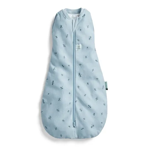 ERGOPOUCH Zavinovačka a vak na spanie 2v1 Cocoon Dragonflies 6-12 m, 8-10 kg, 0,2 tog