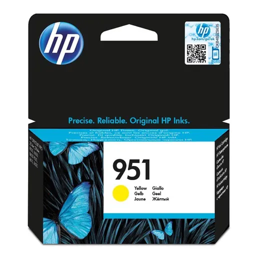 HP CN052AE - originálna cartridge HP 951, žltá