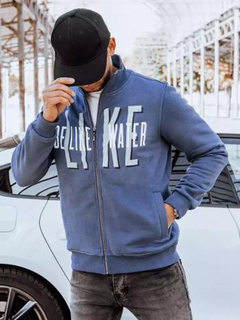 Pekná pánska mikina so zapínaním na zips