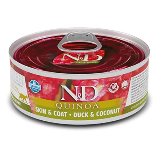 N&D Quinoa Duck & Coconut Adult pre dospelé mačky 80 g